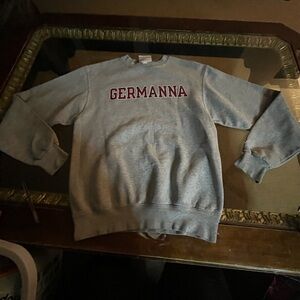 Germanna Men's Gray Crewneck Sweater